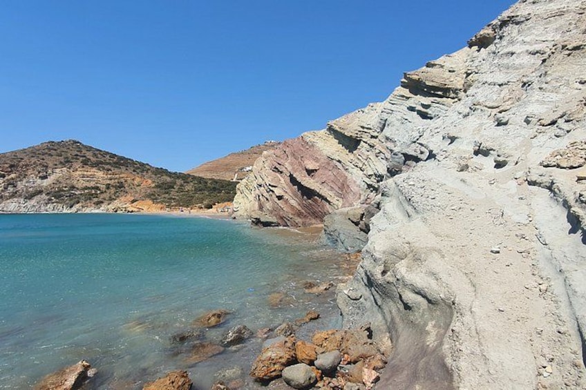 Naxos Blue Lagoon-Cave-Natural Clay Mud-bath -Piso Livadi Shared 2