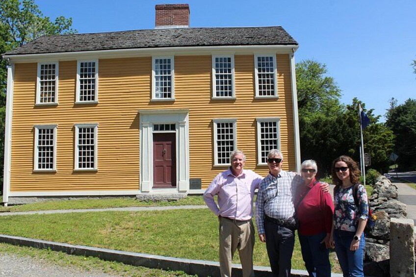 Hancock-Clark House Destinaton of Paul Revere and William Dawes 2
