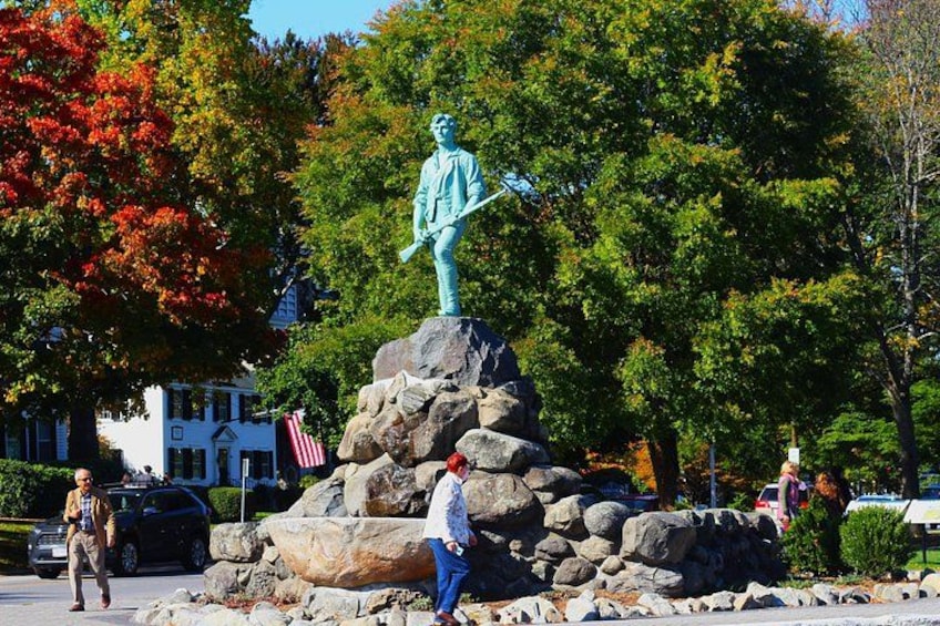 Minute Man Statue in Lexington 3