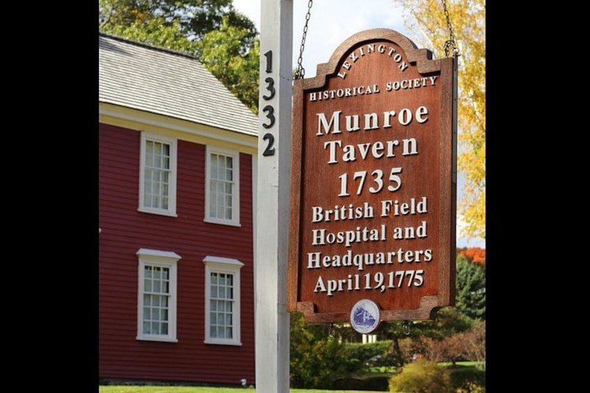 Munroe Tavern in Lexington 1