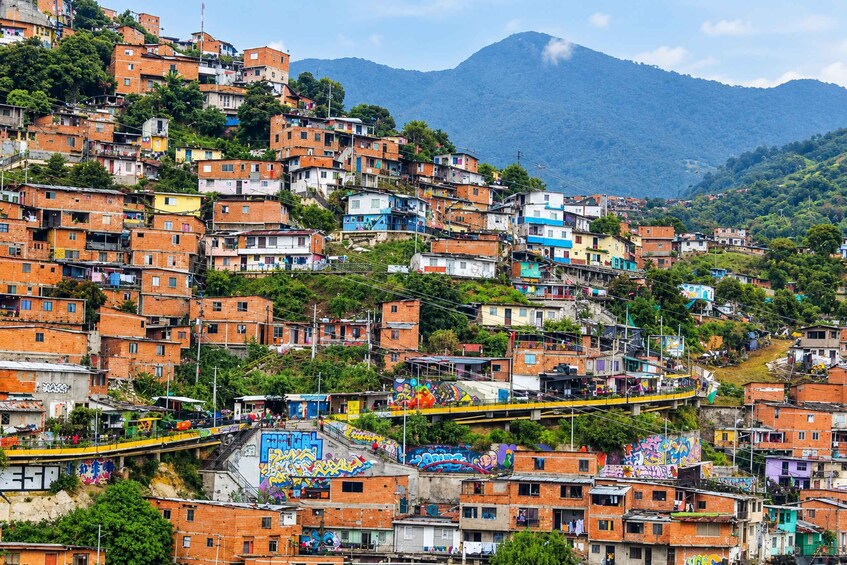 Picture 3 for Activity Medellín: Comuna 13 Graffiti Tour w/Street Food & Cable Car 3