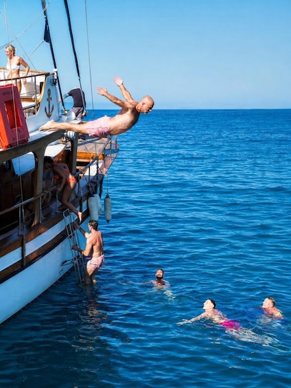 Picture 10 for Activity Hersonisos: Boat Cruise with Swim Stops and Lunch 5