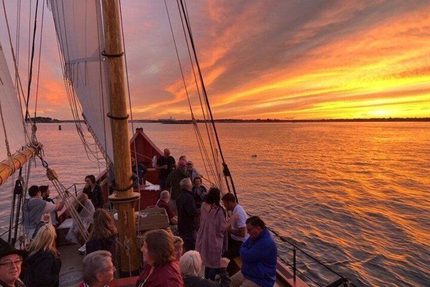 Sunset Sailing Cruise on a Tall Ship in Boston Harbor 2