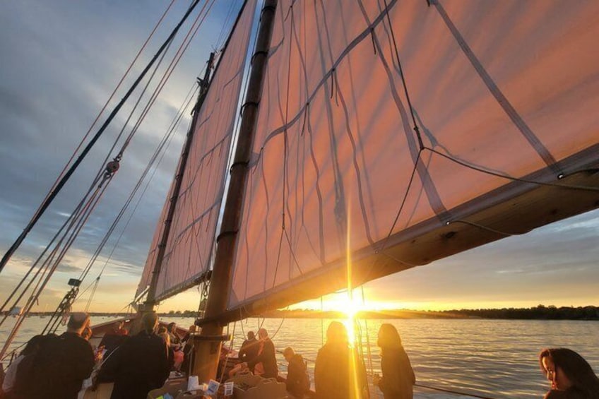Sunset Sailing Cruise on a Tall Ship in Boston Harbor 1