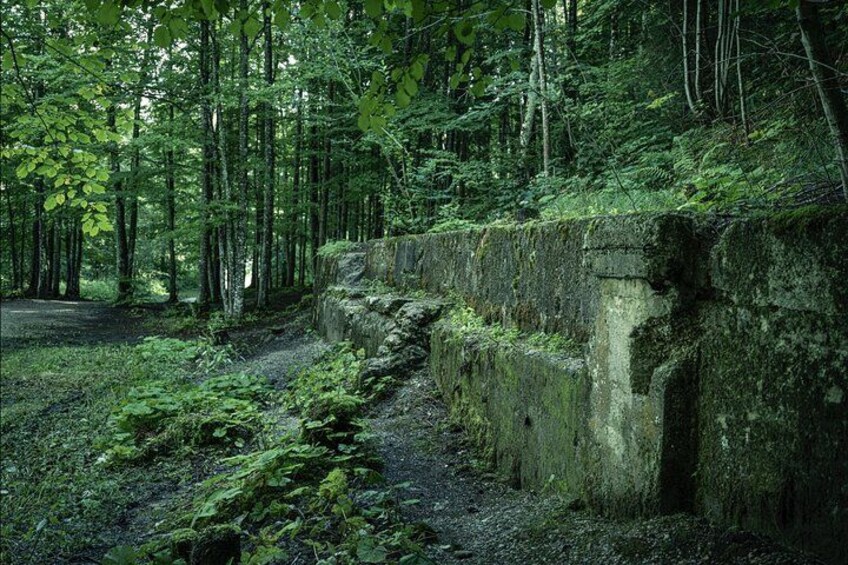 Ruins of Hitler's former Berghof home. 
Copyright Dan Winters Photography. 2