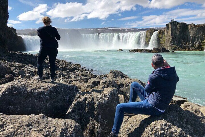 Godafoss waterfall 