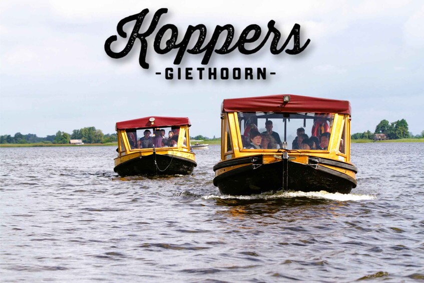 Picture 3 for Activity Giethoorn: Private Boat Tour - ideal for family and friends 4