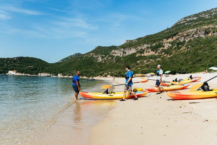 Picture 9 for Activity Lisbon: Kayak Tour Arrábida Natural Park, Setubal, Sesimbra 5