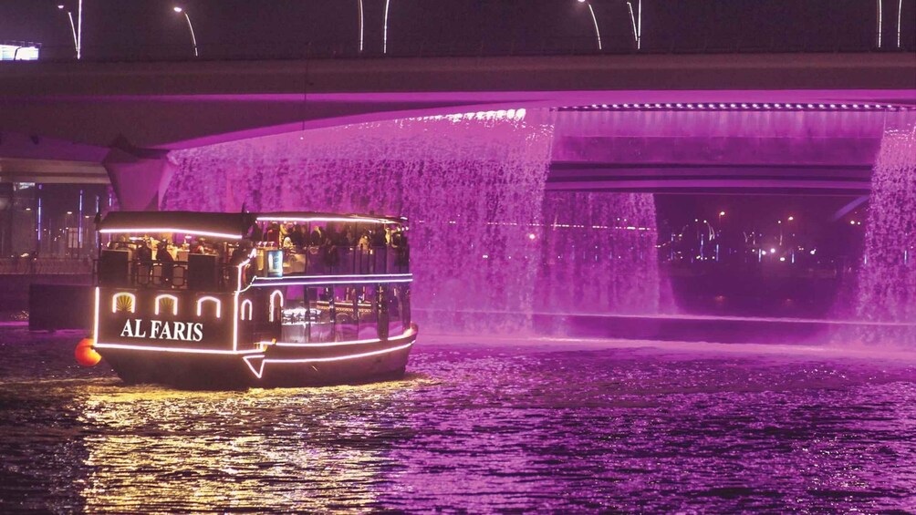 Dubai: Canal Cruise with Dinner & La Perle Show Silver Pass 1