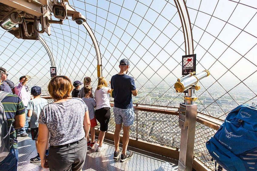 Eiffel Tower Access Tour to 2nd Floor with Summit Option by Lift 2