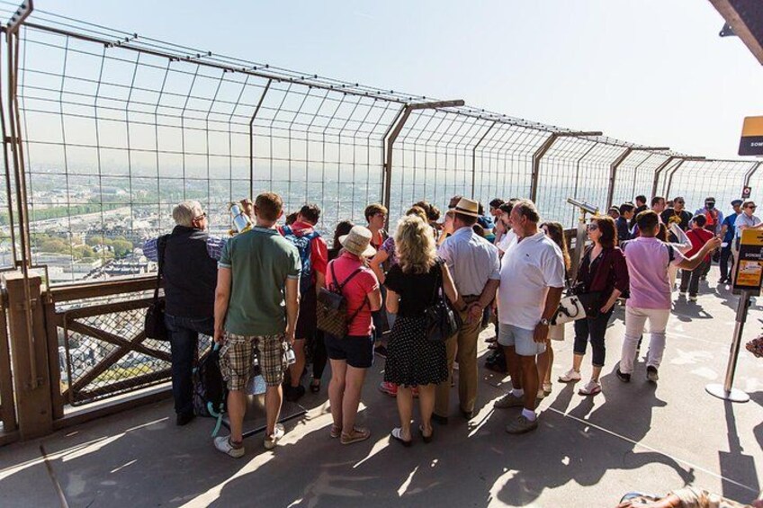 Eiffel Tower Access Tour to 2nd Floor with Summit Option by Lift 2