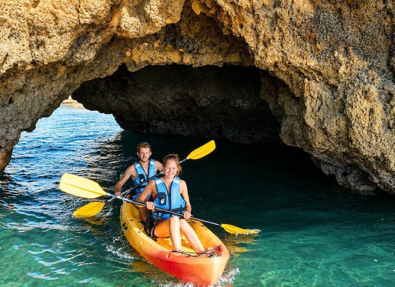 Picture 4 for Activity Albufeira: Guided Kayak Tour to Sea Caves & Hidden Beaches 2