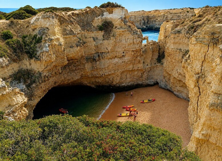Picture 4 for Activity Albufeira: Guided Kayak Tour to Sea Caves & Hidden Beaches 2