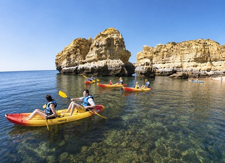Picture 3 for Activity Albufeira: Explore Sea Caves & Hidden Beaches by Kayak 2