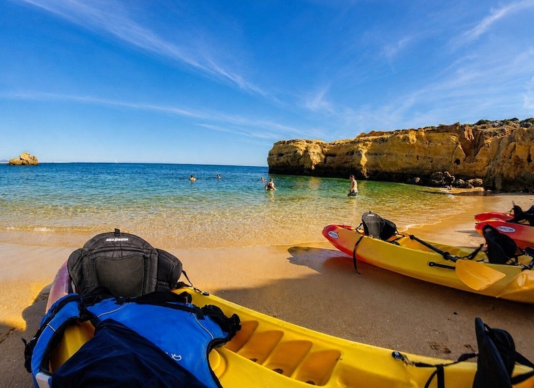 Picture 4 for Activity Albufeira: Sea Caves & Hidden Beaches Guided Kayak Tour 2