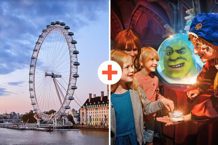 DreamWorks Shrek's Adventure and London Eye: Combo Ticket 1