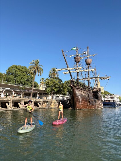 Picture 3 for Activity Seville: 1.5-Hour Daytime Standup Paddleboarding Tour 2