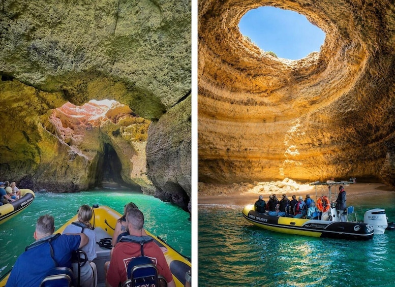 Picture 9 for Activity Portimão: Benagil Grottoes Boat Cruise 5