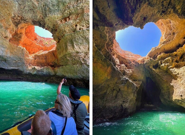 Picture 3 for Activity Portimão: Benagil Grottoes Boat Cruise 5