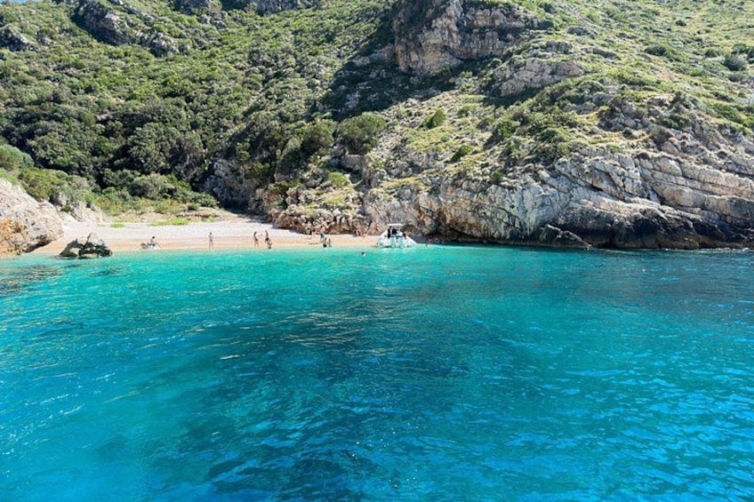 Secret Blue Gem Cave & Grama Bay Boat Tours Vlore 5