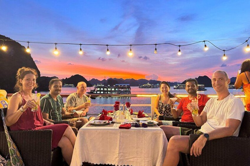 Sunset on sundeck 2