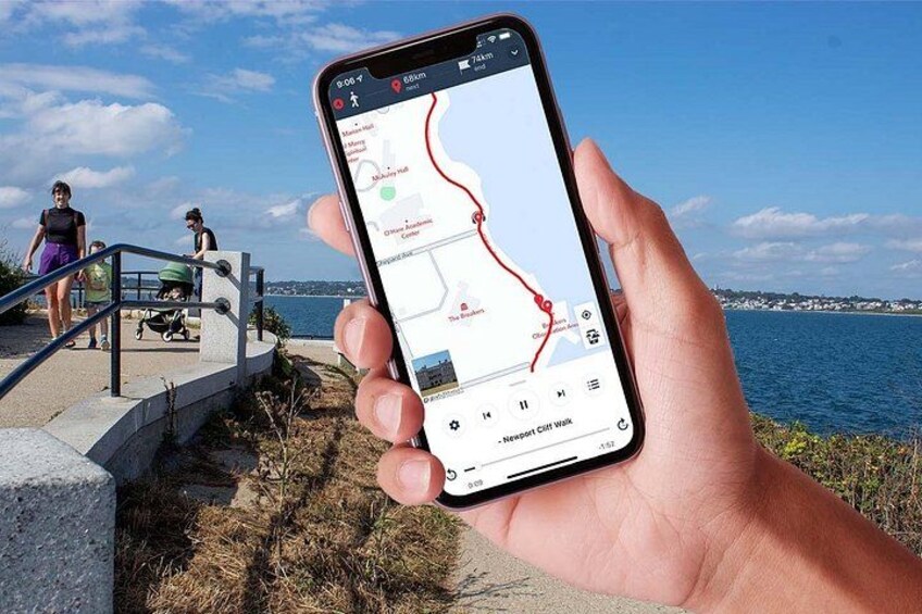 Audio begins automatically with GPS 3