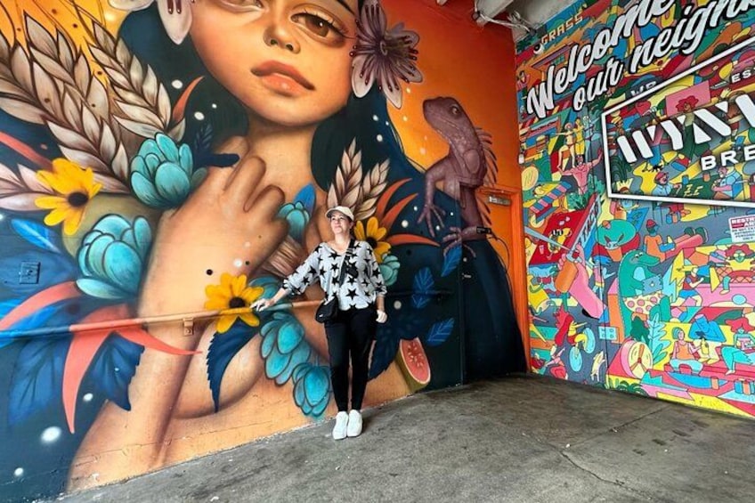 Take amazing photos in every wall in Wynwood the art district 2
