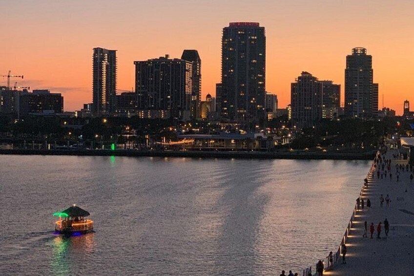 Tiki Boat - St. Pete Pier - The Only Authentic Floating Tiki Bar 4