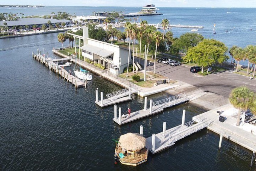 Tiki Boat - St. Pete Pier - The Only Authentic Floating Tiki Bar 3