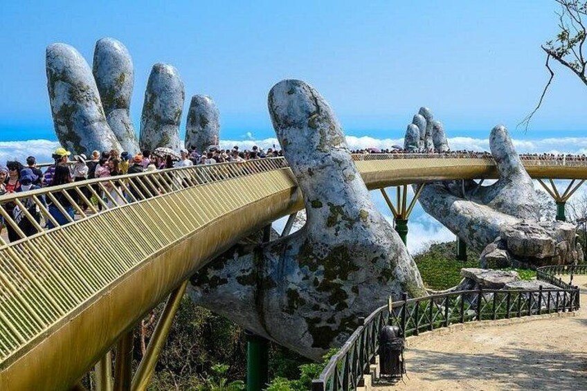 Full Day Da Nang Golden Bridge & Ba Na Hills Small Group (12paxs) 2