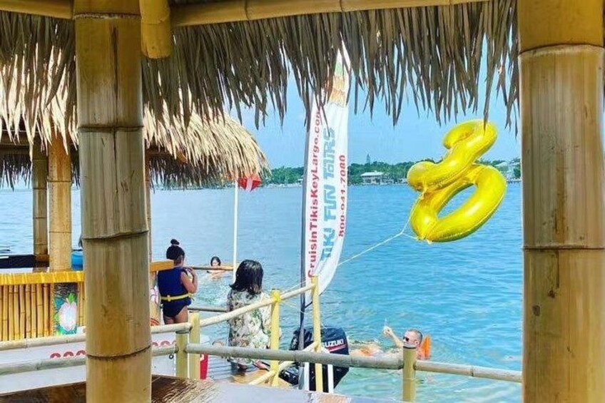 Birthday Celebration on a day cruise Key Largo 3