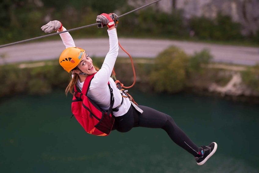Picture 4 for Activity Omiš: 3-Hour Cetina Canyon Zipline Experience 5