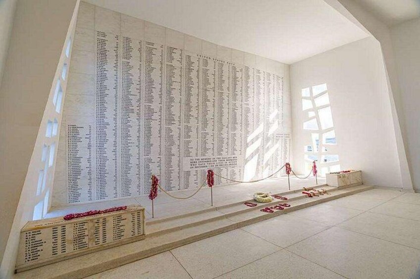 Shrine room in USS Arizona Memorial 2
