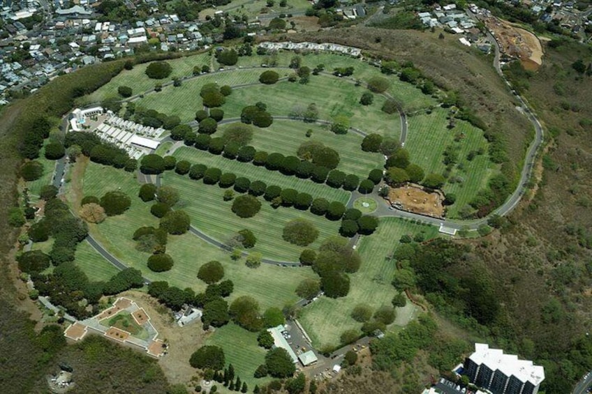 National Cemetery of the pacific known as Punchbowl cemetery 2