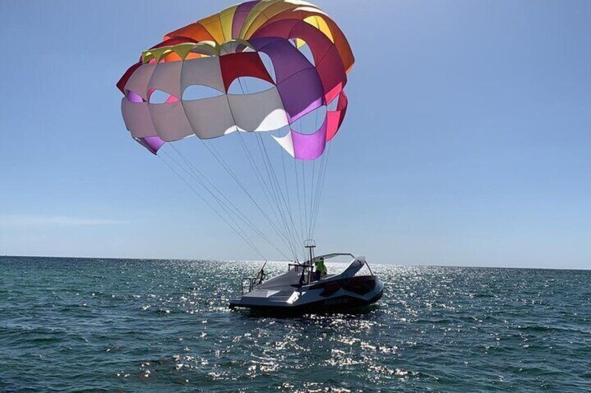 Parasailing Experience Over the beauty of Punta Cana Coast