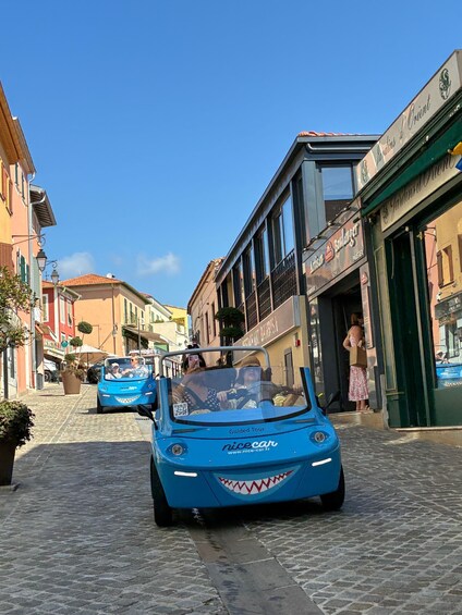 Picture 2 for Activity Nice: Panoramic Riviera guided Tour by Open-Top Electric Car 2