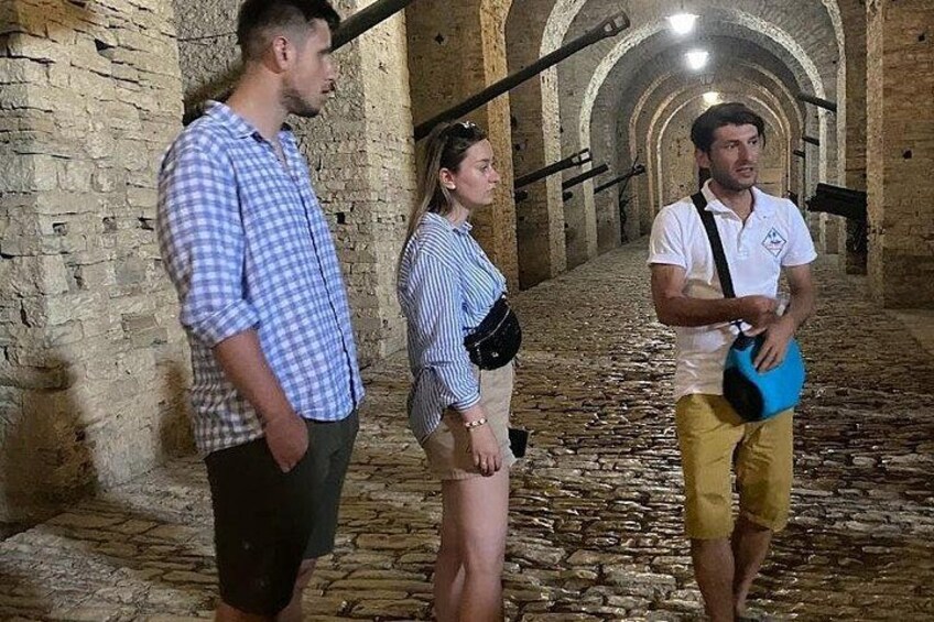 Gjirokqastra Gjirokastra Castele with tour guide Eugene 4