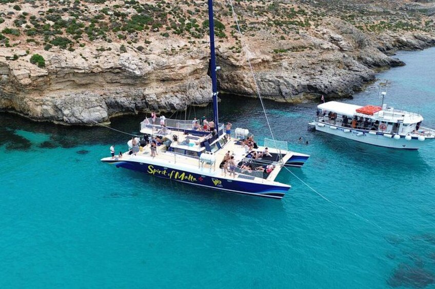 Comino Blue Lagoon Prime Catamaran Tour with All Inclusive 3