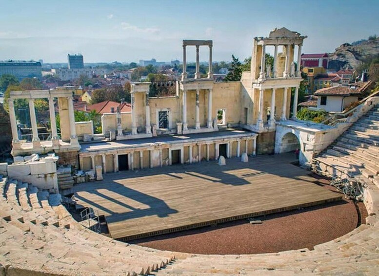 Picture 2 for Activity Plovdiv: Old Town & Roman Theatre 2-Hour Guided Walking Tour 3