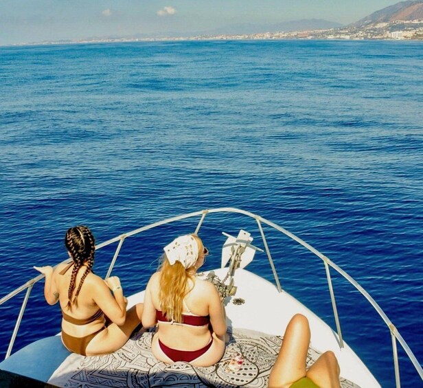 Picture 9 for Activity Benalmádena: Boat Trip with Dolphins, Snorkeling and Slide 2