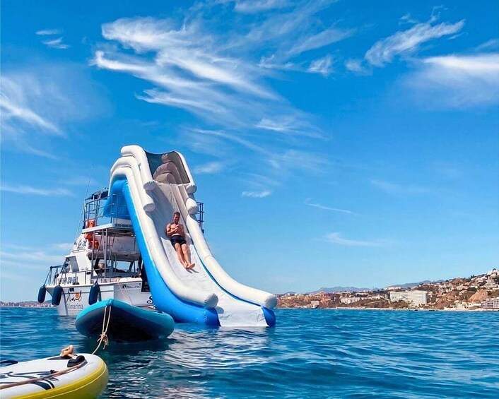 Picture 4 for Activity Benalmádena: Boat Trip with Dolphins, Snorkeling and Slide 4