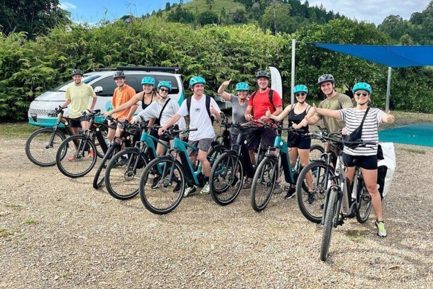 Self Guided E Bike Ride - Distillery, Rainforest & Rail Trail 2