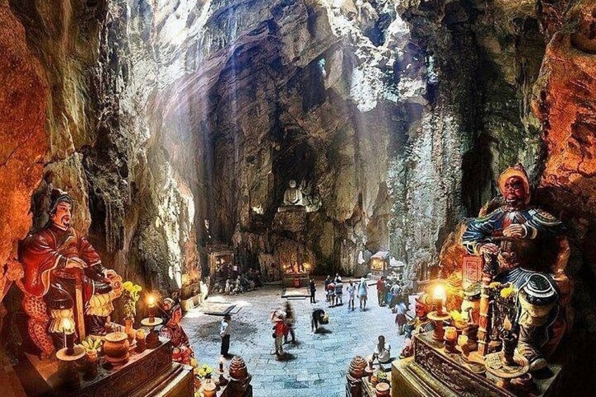 Marble Mountains - Am Phu Cave - Monkey Mountain Sunset Tour 5
