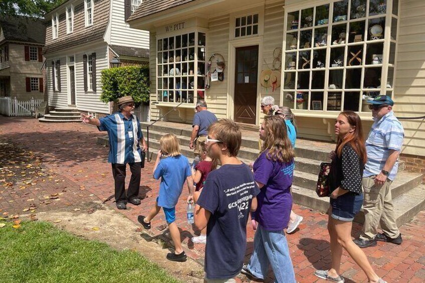 History of Slavery Tour in Williamsburg