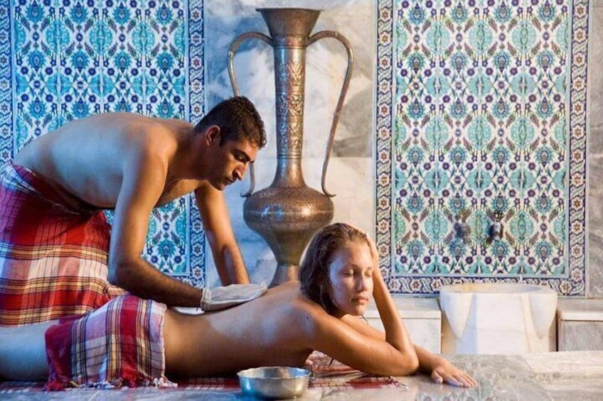 Kemer Turkish Bath Experience with Sauna, Scrub & Oil Massage 3