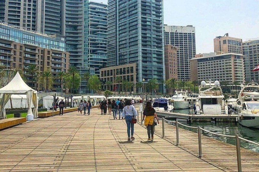 Private Beirut City Tour with Boat Ride at Raouche Rock 5
