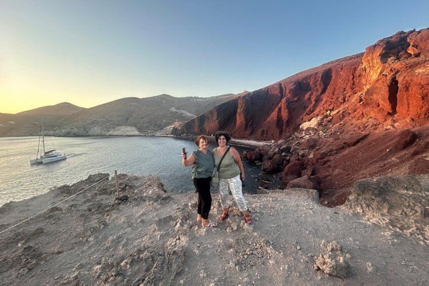 Red beach , sunset time ! 2