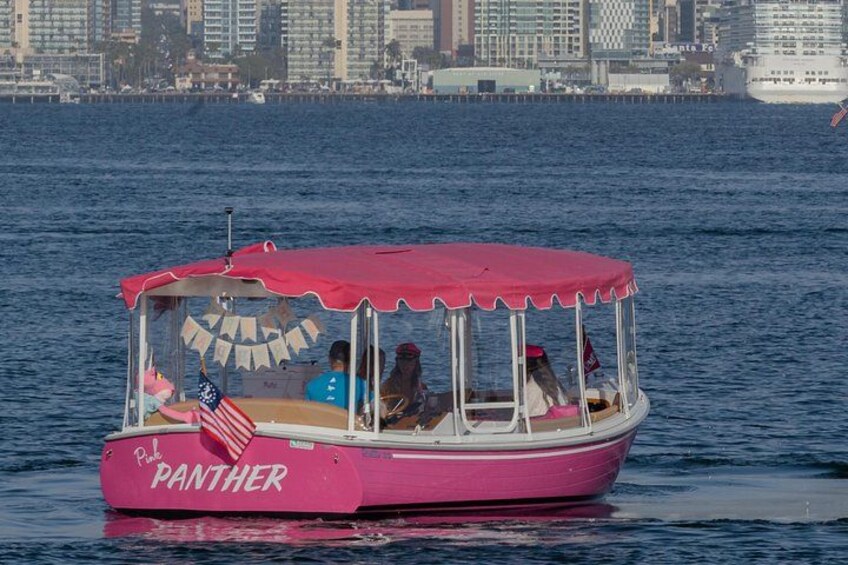 Pink Boat Private cruises in San Diego Bay. Amazing idea for Bachelorette and Birthday party celebration 3