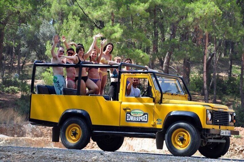 Fethiye Jeep Safari With Free Hotel Transfer and Lunch