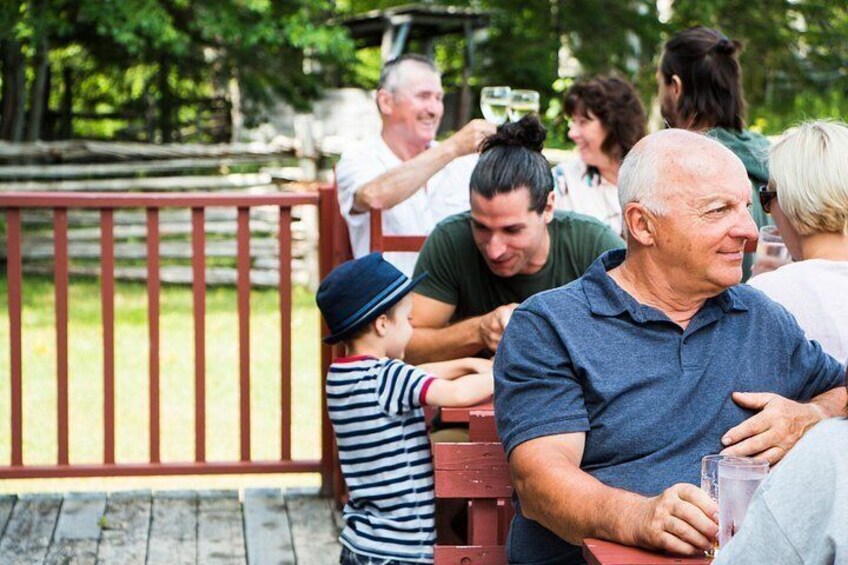 Family visit to the Acadian Historic Village 4
